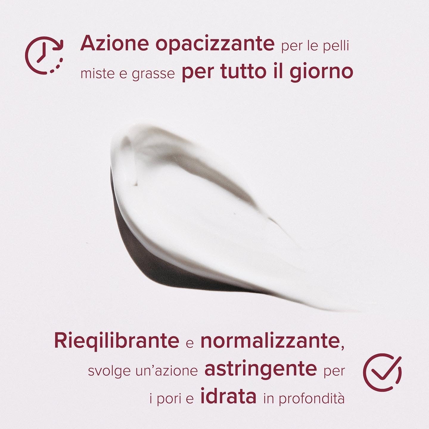 Ausgleichende Gesichtscreme für fettige Haut und Mischhaut