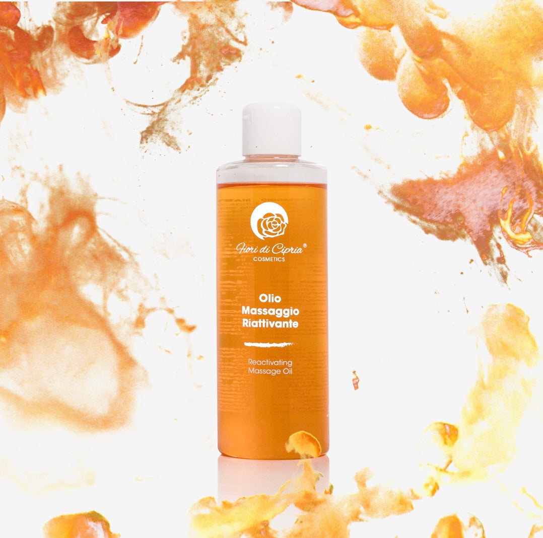 Reactivating, Nourishing and Relaxing Massage Oil with Botanical Essences